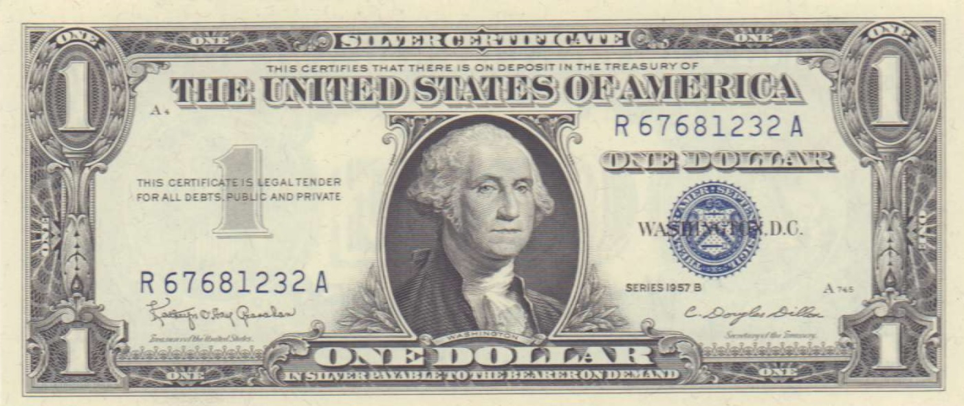 1 доллар США 1957 года